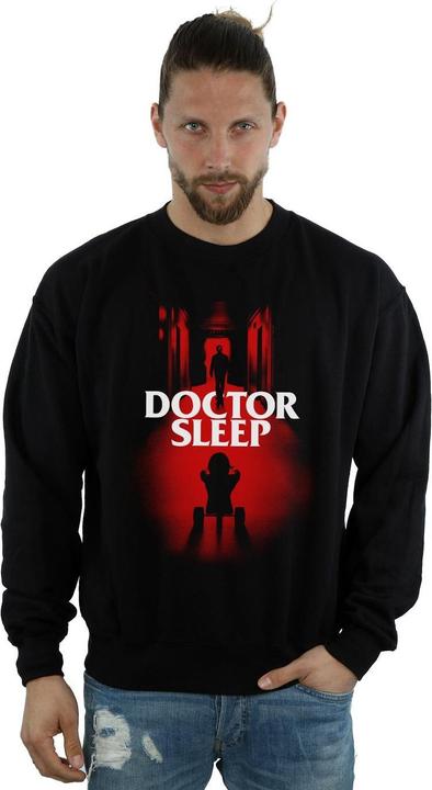 Actual product image Doctor Sleep Mens Hallway Poster Sweatshirt (XXL)