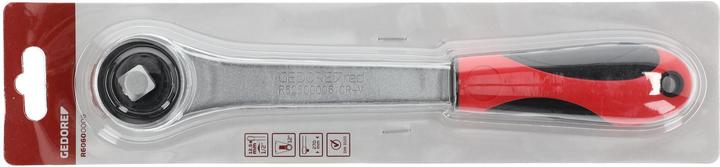 Produktbild Gedore Red red R60600006 2K-Zahnradknarre 1/2" 270mm Rückschwenkwinkel 12° (1/2")