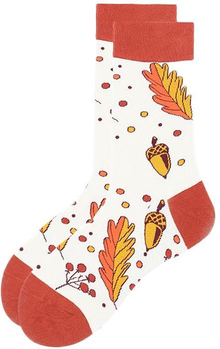 Actual product image Musthaves Socks size 38 - 45 cm - Leaves (Single pack, 38 - 45)