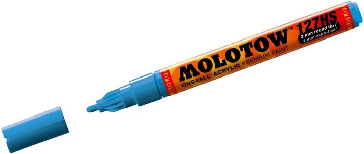 Produktbild Molotow Permanentmarker One4All 127 HS nachfüllbar 2mm schockblau (Schockblau, 2 mm, 1 x)