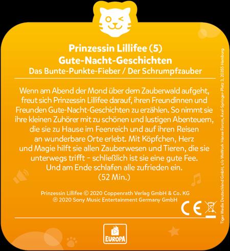 Produktbild Tigermedia Tigercard Prinzessin Lillifee (5): Gute-Nacht-Geschichten- Folge 9+10 (Deutsch)