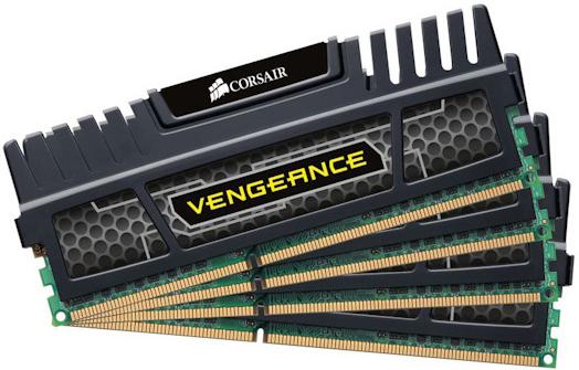 Actual product image Corsair Vengeance (4 x 8GB, 1600 MHz, DDR3-RAM, DIMM)