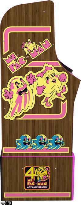 Image du produit Arcade1Up Ms. Pac Man 40ème Console de jeux vidéo