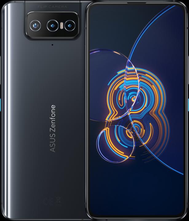 Produktbild ASUS Zenfone 8 Flip (256 GB, Matte Black, 6.67", Dual SIM + SD, 64 Mpx, 5G)