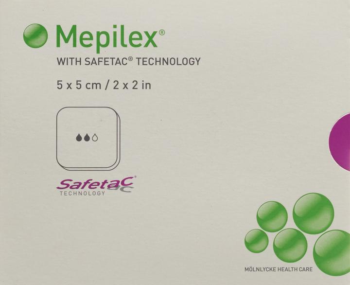Produktbild Mepilex Schaumverband Safetac 5x5cm Silikon (2 x)