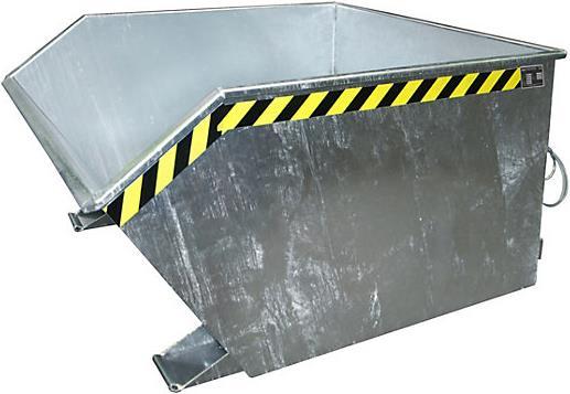 Image du produit kaiserkraft Benne basculante, modèle bas (1000 l)