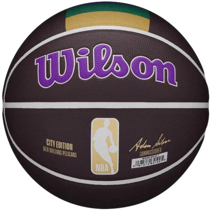Actual product image Wilson NBA Team City Collector New Orleans Pelicans Basketball