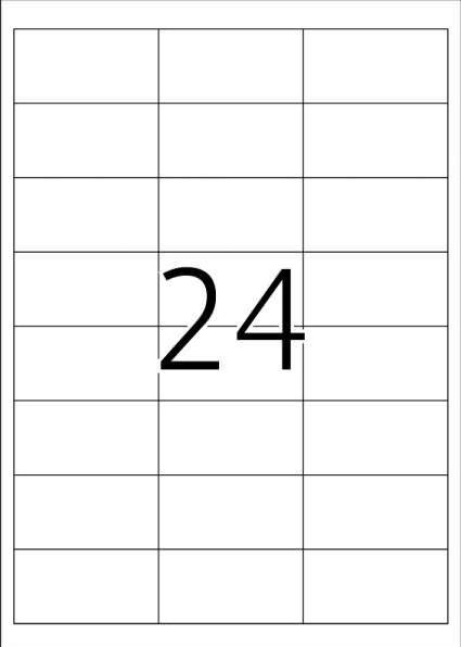 Actual product image HERMA Weatherproof labels A4 removable