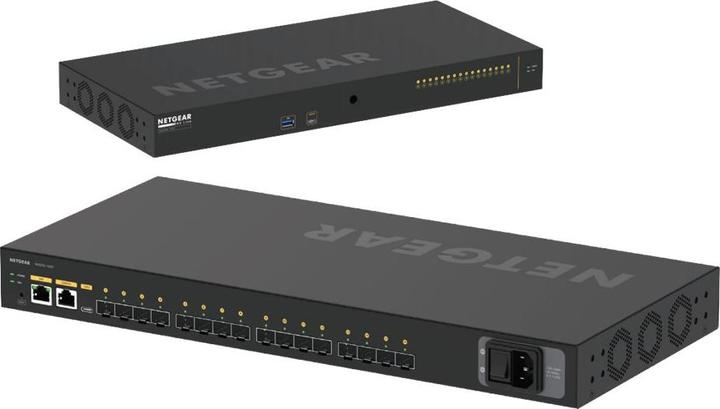 Actual product image Netgear SFP+ Switch AV Line M4250-16XF 16 Port (16 Ports)