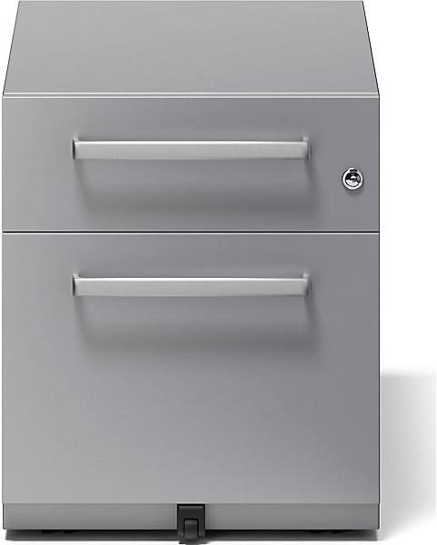 Produktbild Bisley Rollcontainer Note™, mit 1 Hängeregistratur, 1 Universalschublade (42 x 77.5 x 49.5 cm)