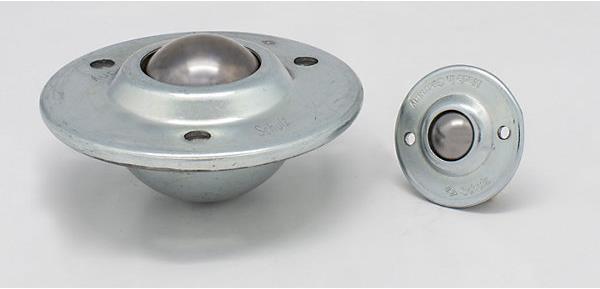 Actual product image kaiserkraft Ball caster with recessed sheet steel housing