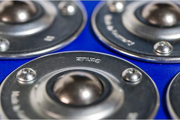 Actual product image kaiserkraft Ball caster with recessed sheet steel housing