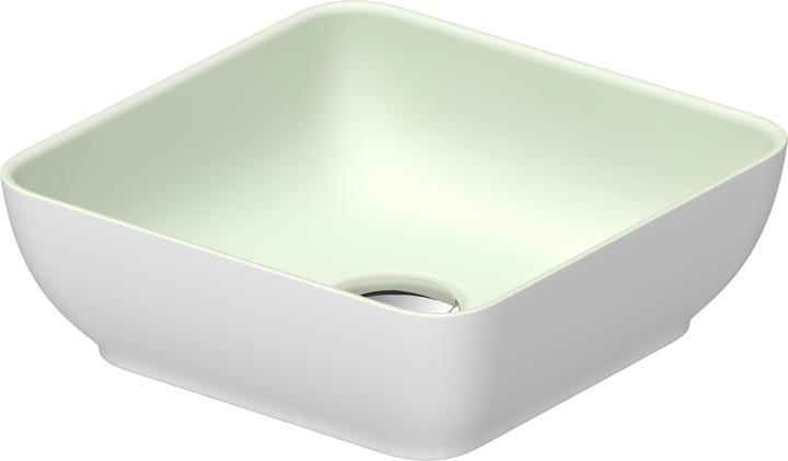 Exterior colour white silk matt, Interior colour pale green matt