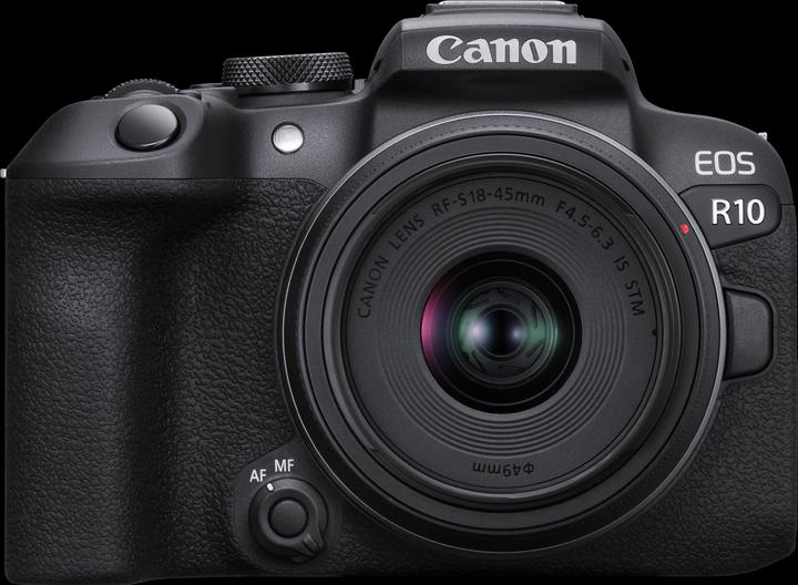 Productafbeelding Canon EOS R10 Kit (18 - 45 mm, 24.20 Mpx, APS-C / DX)