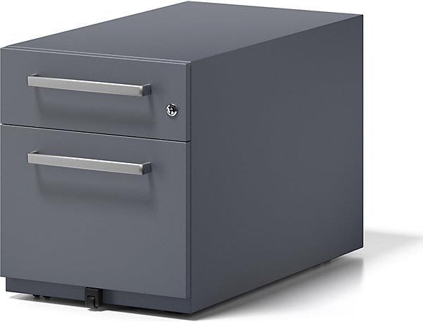 Produktbild Bisley Rollcontainer Note™, mit 1 Hängeregistratur, 1 Universalschublade (42 x 77.5 x 49.5 cm)