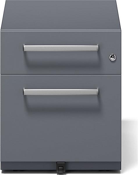 Produktbild Bisley Rollcontainer Note™, mit 1 Hängeregistratur, 1 Universalschublade (42 x 77.5 x 49.5 cm)