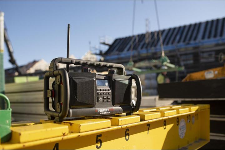 Produktbild PerfectPro Baustellenradio (DAB+, FM, Bluetooth)