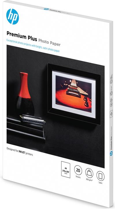 Actual product image HP CR673A Semi-gloss photo paper (300 g/m², A4, 20 x)