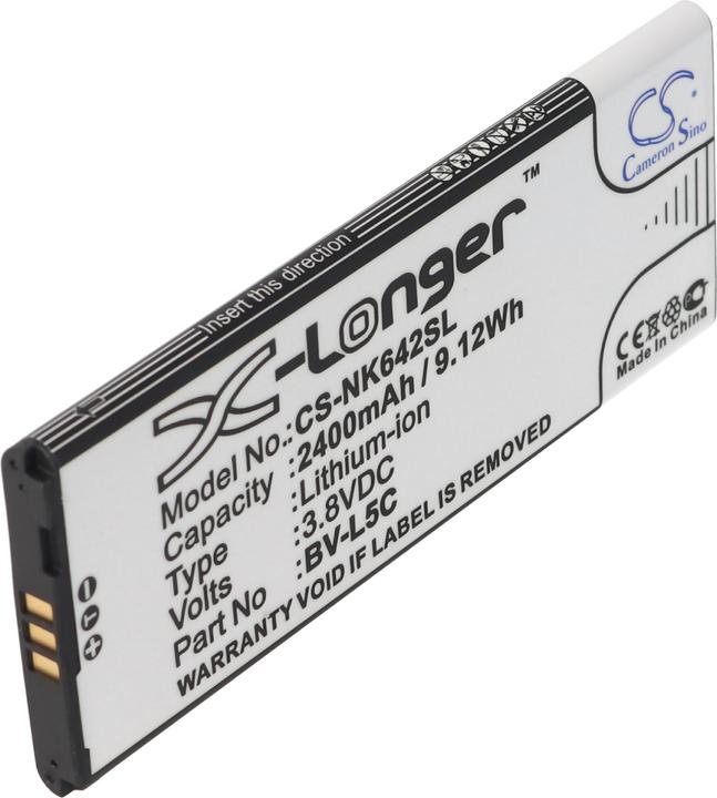 Actual product image AccuCell Battery Microsoft Nokia Lumia 640 Dual SIM
