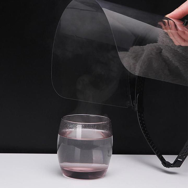 Immagine prodotto Hermex Scudo per il viso scudo per lo sputo 10 pezzi (Nessuna classe di protezione ufficiale, 10 x)