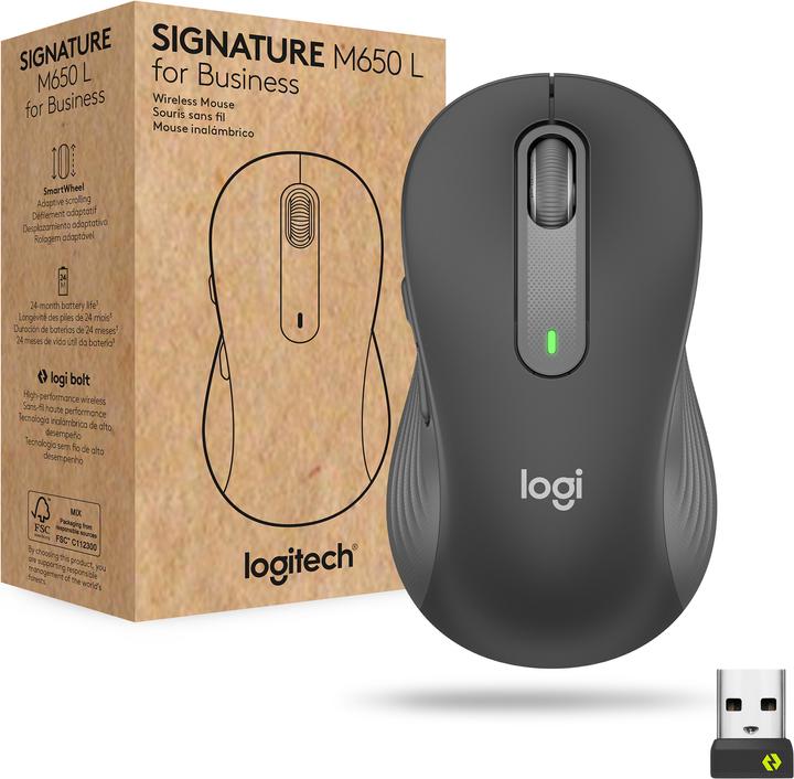 Image du produit Logitech M650 for Business (Sans fil)