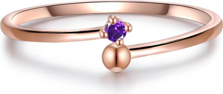 Glanzstücke München Damen Sterling Silber Amethyst roségold - 15538