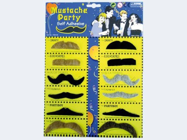 Immagine prodotto Festartikel Müller MÜLLER barba set di 12 nero