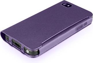 Actual product image Macally Folio case for iPhone 5/5S/SE Purple (Apple iPhone 5s, Apple iPhone 5, Apple iPhone SE)