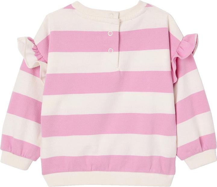 Image du produit Vertbaudet Mädchen Baby Sweatshirt mit Schriftzug und Recycling-Polyester (80)