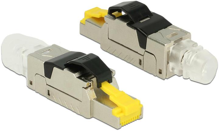 Delock Connettore RJ45 cablato sul campo (S/FTP, CAT8.1, 0.06 m)