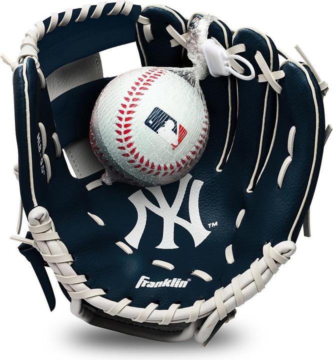 Franklin New York Yankees Handschuh und Ball (9.50")