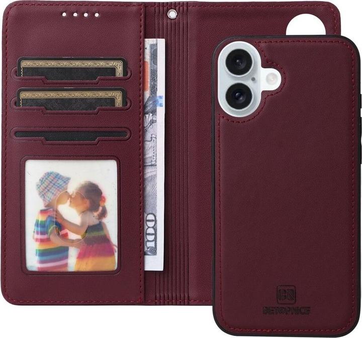 Actual product image Cover-Discount iPhone 16 Plus - Divisible wallet case 2-in-1 mobile phone case (Apple iPhone 16 Plus)