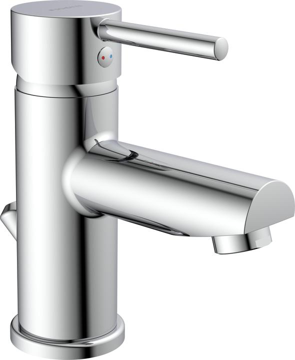 Actual product image Schütte Washbasin mixer Stockholm 79910 chrome incl. drain set