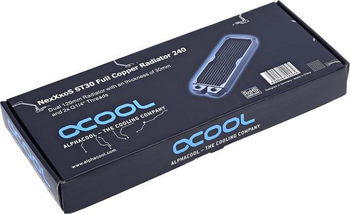 Immagine prodotto Alphacool NexXxoS ST30 Rame pieno 240mm (120 mm)