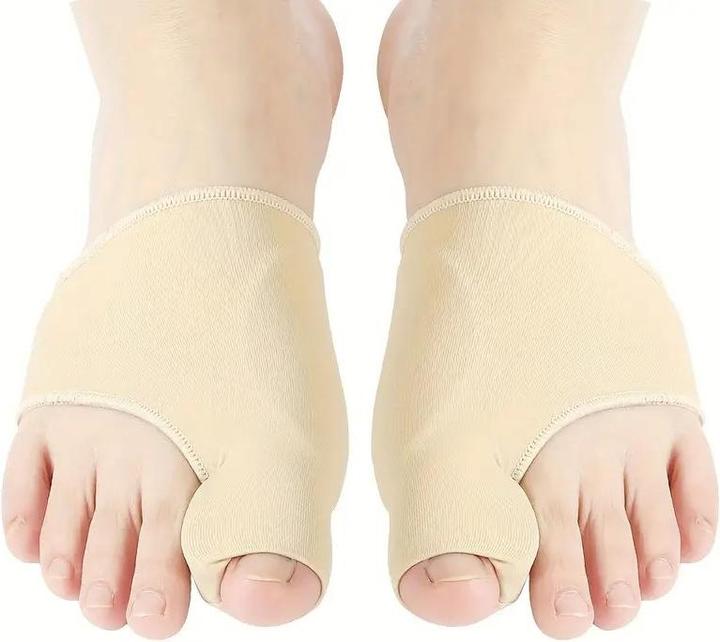 Immagine prodotto Cbx Benda per la correzione dell'alluce valgo con cuscinetto in silicone integrato 2 pezzi (Crema piedi e gel piedi)