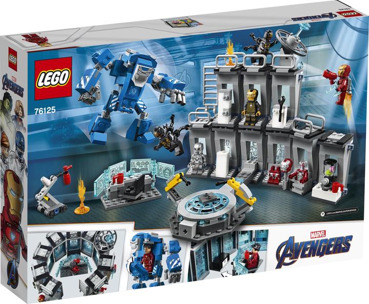 Actual product image LEGO Iron Mans Workshop (76125, LEGO Marvel)
