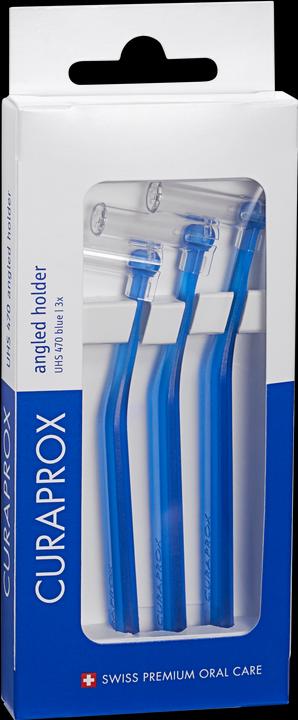 Produktbild Curaprox UHS 470 Halter abgewinkelt 3 Stk (3 x)