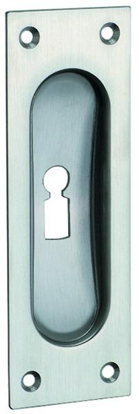 Actual product image Nickal Sliding door shell handles