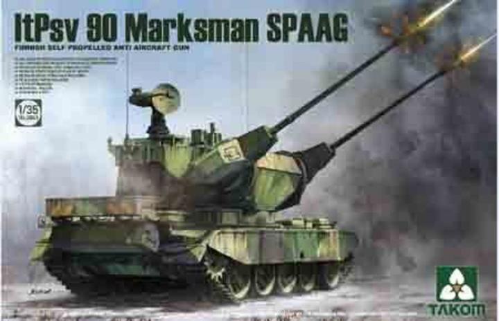 Actual product image Takom Finnish Self Propelled Anti Aircraft Gun ItPsv 90 Marksman