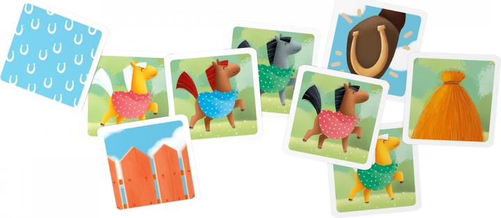 Actual product image Noris NOR71865 - Fun in learning: All my horses, learning game, 2-6 players, ages 5+ (DE edition) (German)