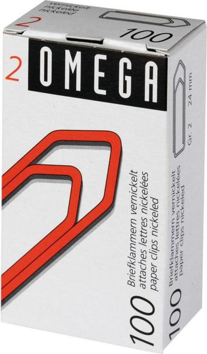 Actual product image Omega Paper clips (100 x)