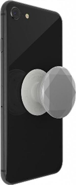 Actual product image PopSockets Metallic Diamond Silver