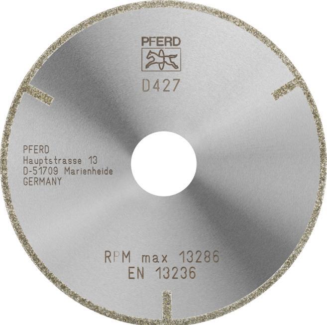Actual product image Pferd Diamond cutting disc D1A1R 115-2-22.23 D 427 GAG