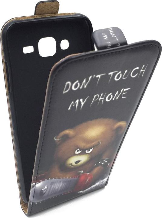 Actual product image König Design Mobile Phone Case for Samsung Galaxy J5 (2015) Protective Wallet Cover Case Black (Samsung Galaxy J5 (2015))