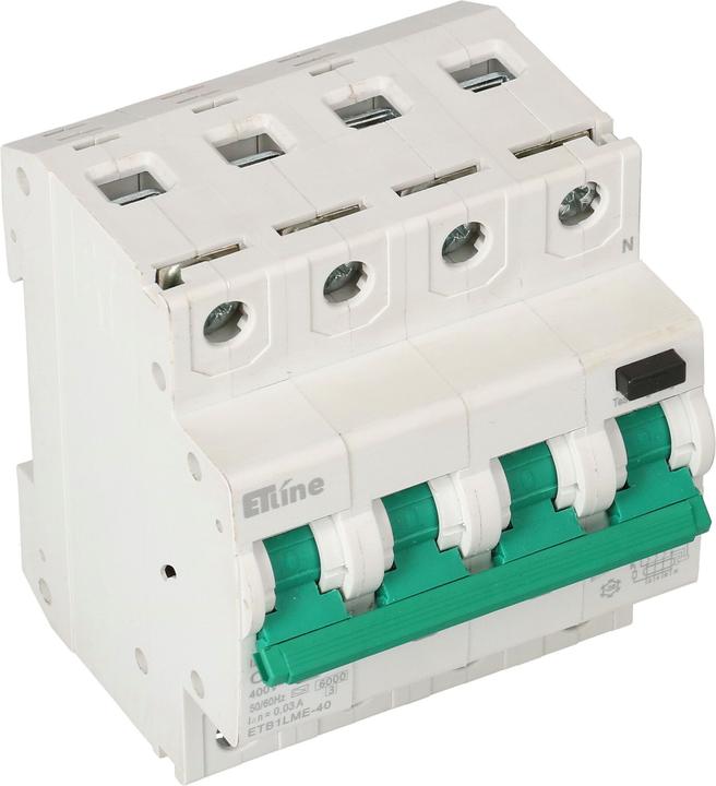 Max Hauri FI/LS combination circuit-breaker 3L+N