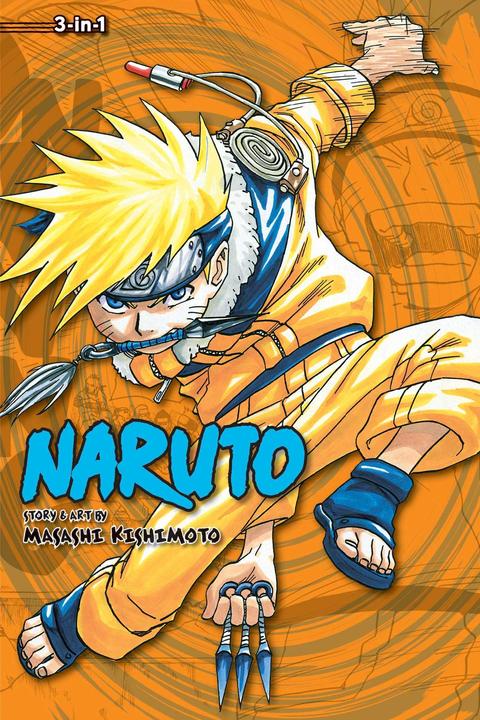 Image du produit Naruto (3-in-1 Edition), Vol. 2 (Anglais, Masashi Kishimoto, 2011)