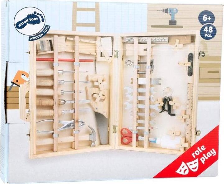 Immagine prodotto small foot Cassetta degli attrezzi Deluxe (48 pezzi)