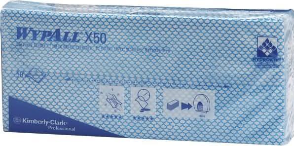 Image du produit Wypall Chiffon X50 50ST bleu (1 pcs)