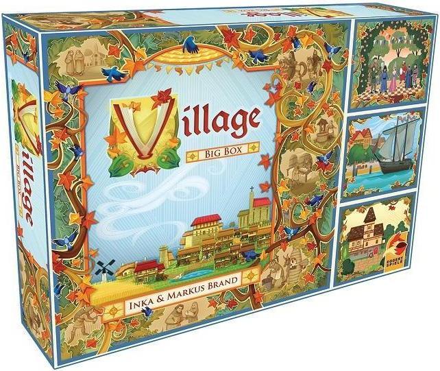 Actual product image Asmodée Village Big Box, board game, for 1-5 players, from 12 years (DE edition) (German)