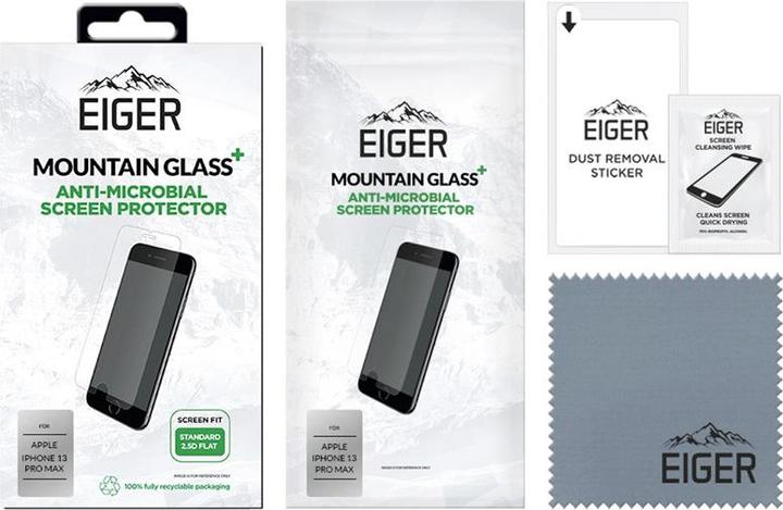Produktbild Eiger Mountain Glass+ (1 Stück, Apple iPhone 13 Pro Max, Apple iPhone 14 Plus)